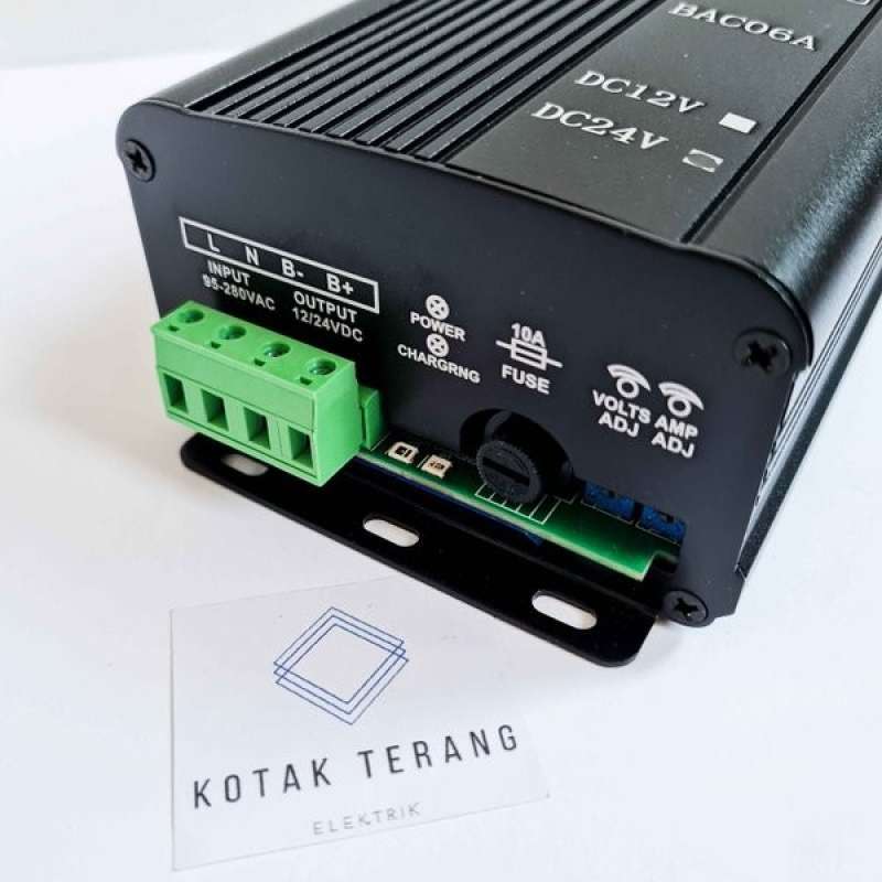 Promo Battery Charger Aki Genset 24V 6A BAC06A-24V BAC 06A OEM Smartgen