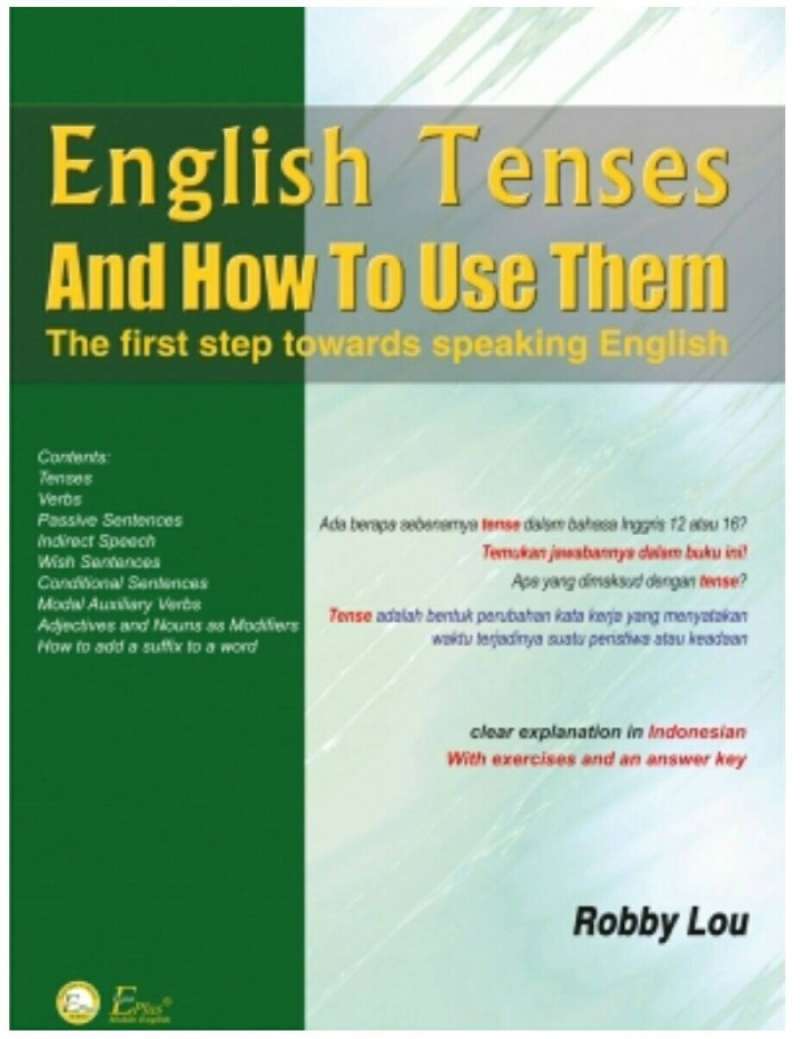 Promo English Tenses And How To Use Them Diskon 23 di Seller Emerald