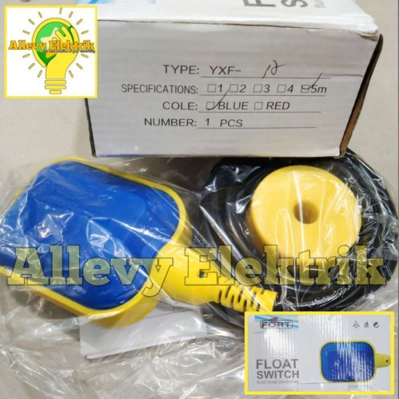 Redar Float Switch Promo Float Switch Radar YXF-A (5 Meter) 220Vac 50Hz Water Tank Control ...