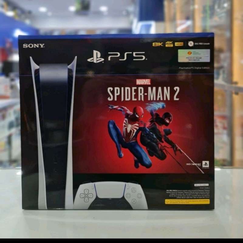 Jual ps5 digital spiderman 2 bundle game di seller terminal game