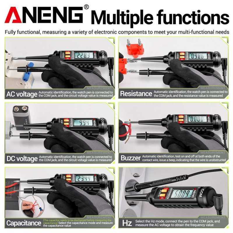 A3010 Stift-Multimeter Digital Mit NCV-Erkennung - Teststift Mit Haltepunktsuche, Auto-Abschaltung Für Elektro-Diagnose