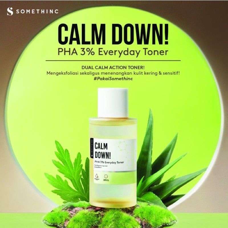 Jual somethinc calm down pha 3 everyday toner di seller intan