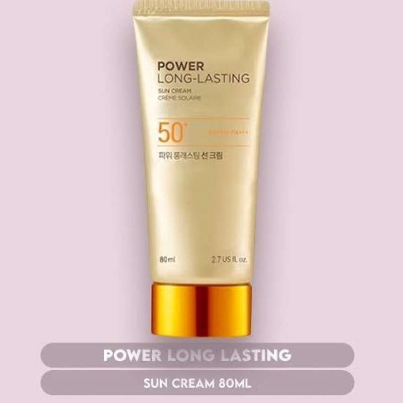 THE FACE SHOP POWER LONG-LASTING SUN CREAM SPF50+ PA+++ 80ml