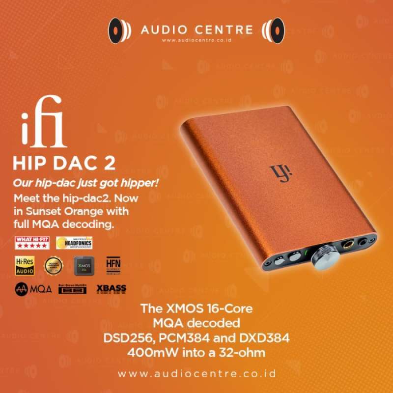 Promo Ifi Audio Hip Dac2 Hip Dac 2 Hi-res Portable Usb Dac Amp Diskon ...