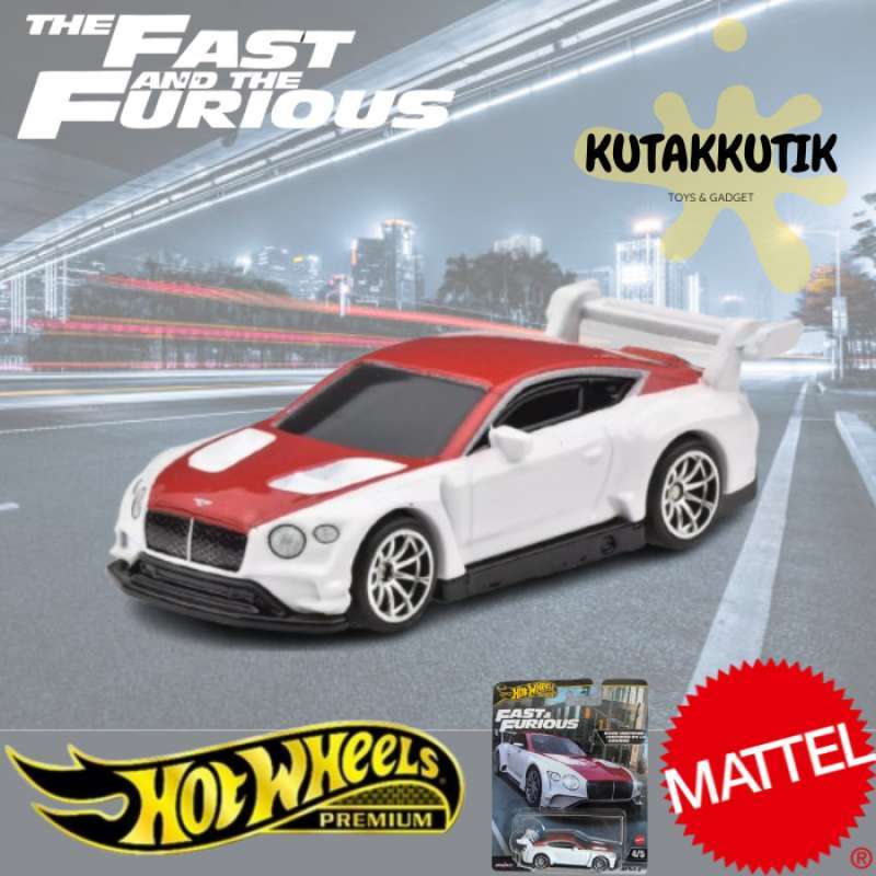 Jual Hotwheels Premium Mobil Balap Sedan 2018 Bentley Continental