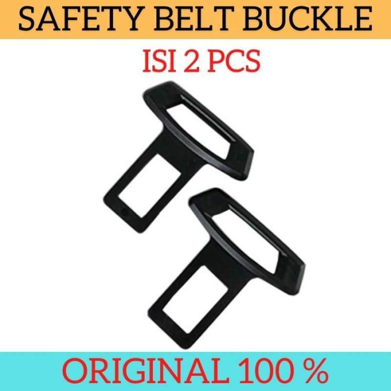 Jual Isi 2 Pcs Seat Belt Buckle Buzzer Colokan Safety Stop Alarm Safety