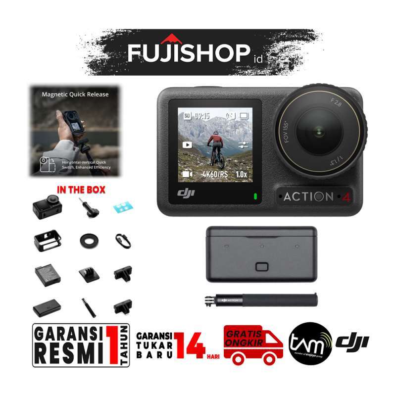 Telaio In Alluminio Per DJI Osmo Action 6 - Staffa Protettiva Con Connettore 1/4, Adattatore Estensione