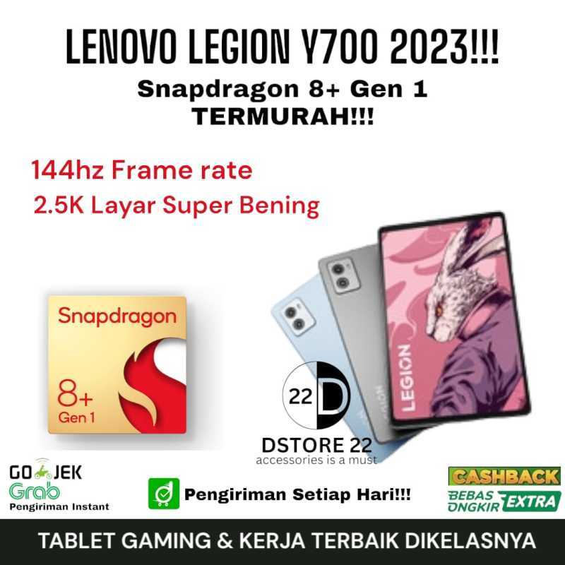 Jual LENOVO LEGION PAD Y700 2023 TABLET GAMING SNAPDRAGON 8+ GEN 1 12