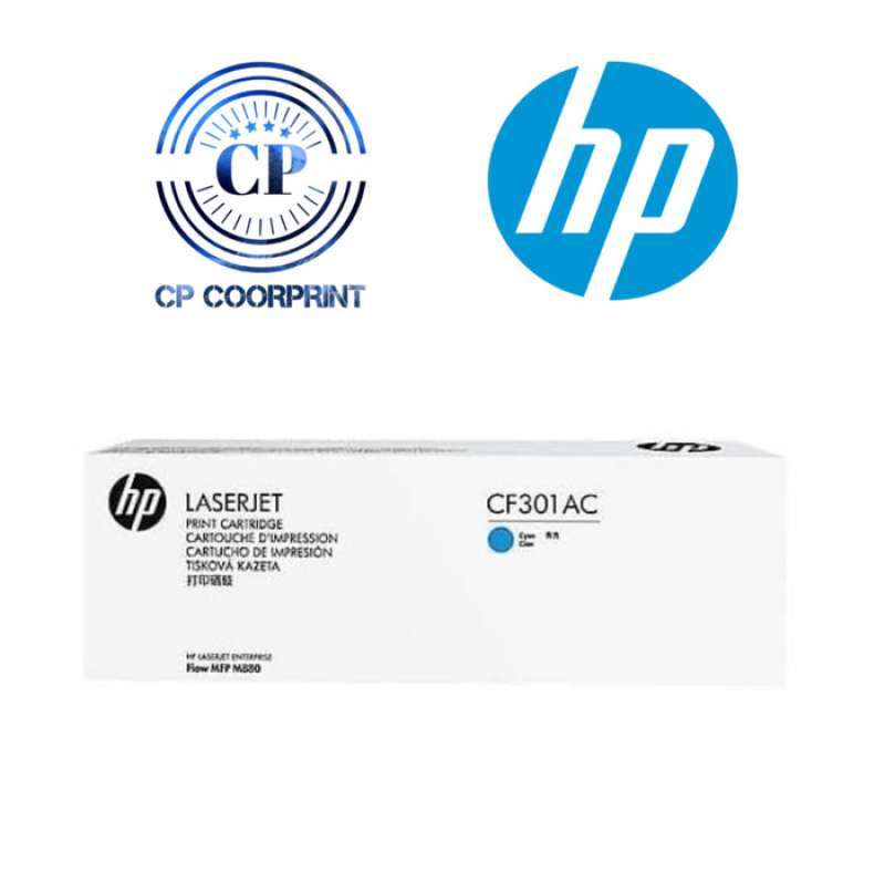 Promo Hp Cf301ac Cyan Original Laserjet Toner Cartridge Diskon 23% Di ...