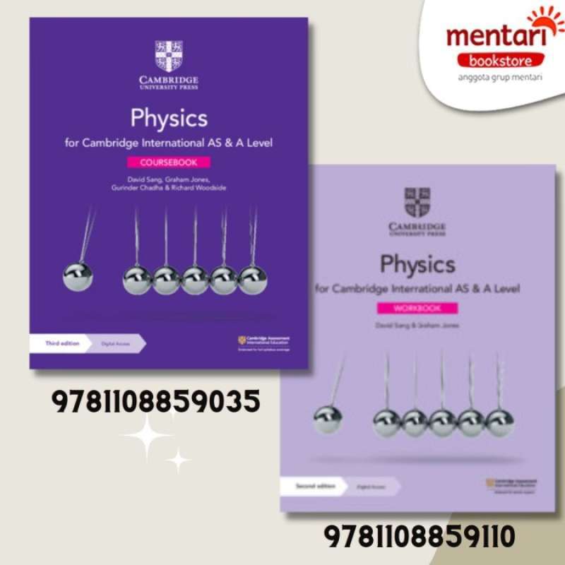 Promo cambridge international as a level physics coursebook buku sma