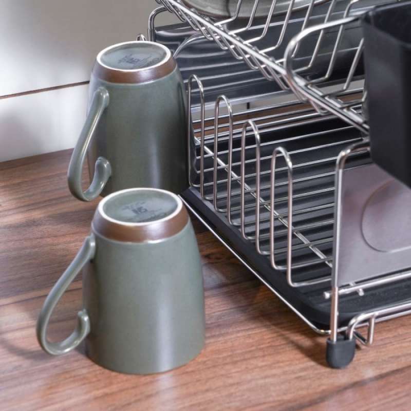 Dish Rak Informa Jual Informa - Rak Piring - Savion Dish Rack 2 Tier Black Di Seller ...
