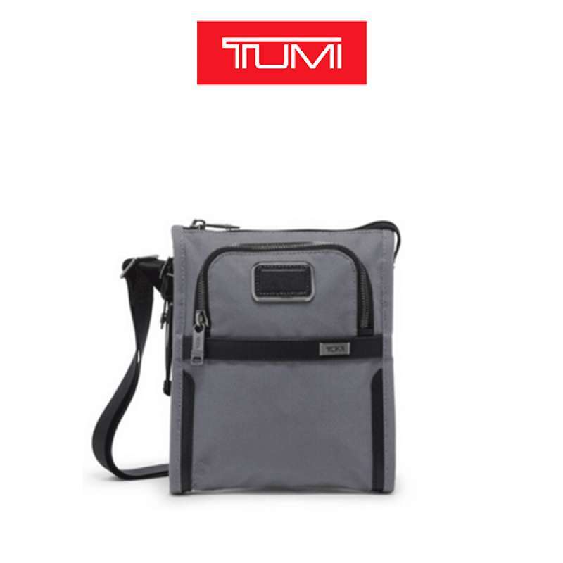 Jual TUMI Alpha 3 Pocket Bag Small -Tas Selempang - Meteor Grey di ...