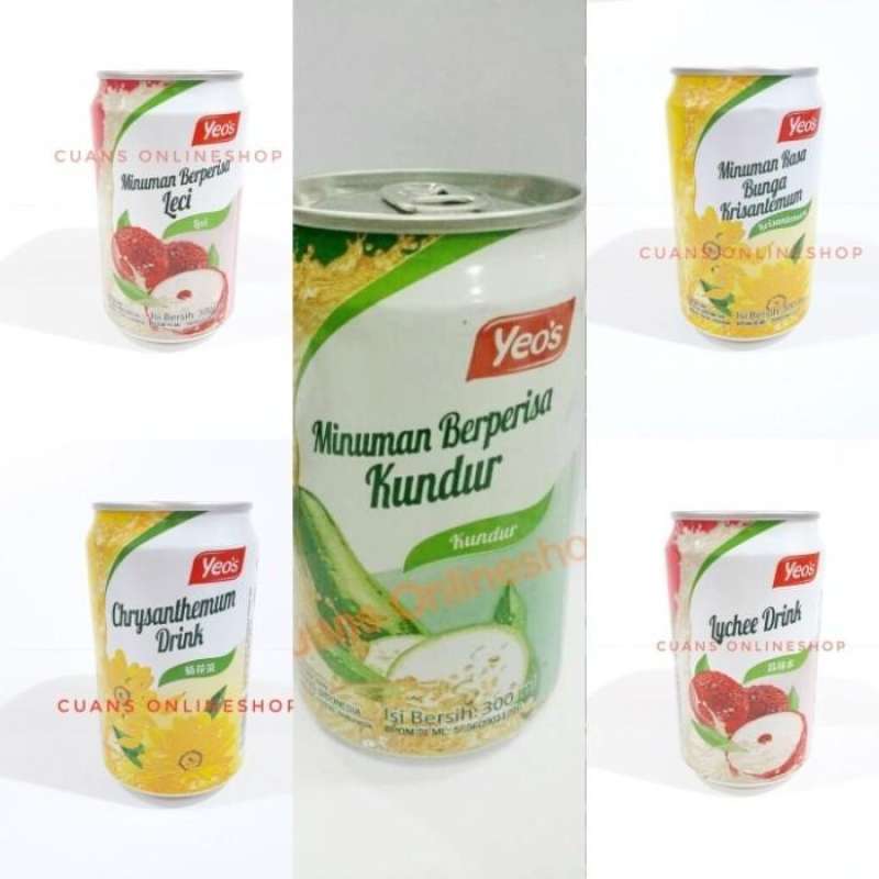 Jual Yeo's Minuman Kaleng Aneka Rasa Untuk Kesehatan. Minuman Yeos Mix ...