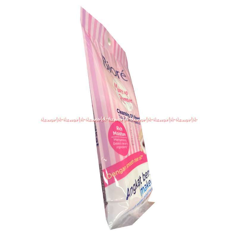 Jual Biore Make Up Remover 2lembar Biore Makeup Cleansing Oil Sheet ...