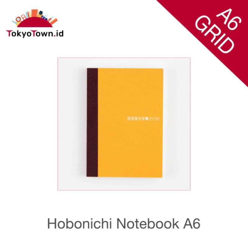 Promo Hobonichi Notebook Original A6 Grid With Tomoe River Paper Diskon 17 di Seller Mahanani