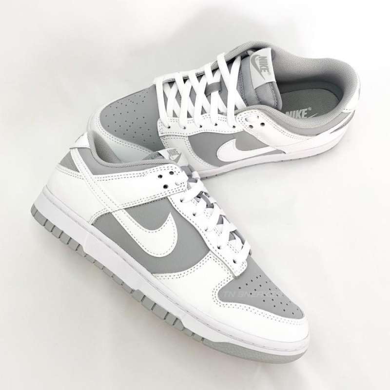 Jual Nike Dunk Low Grey White (100 Original) 41 di Seller TN SNEAKER