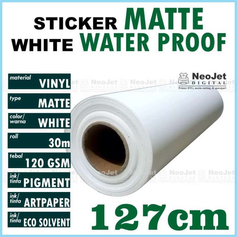 Jual Stiker Putih Glossy Waterproof 🏷️ Original Terbaru, Terlengkap ...