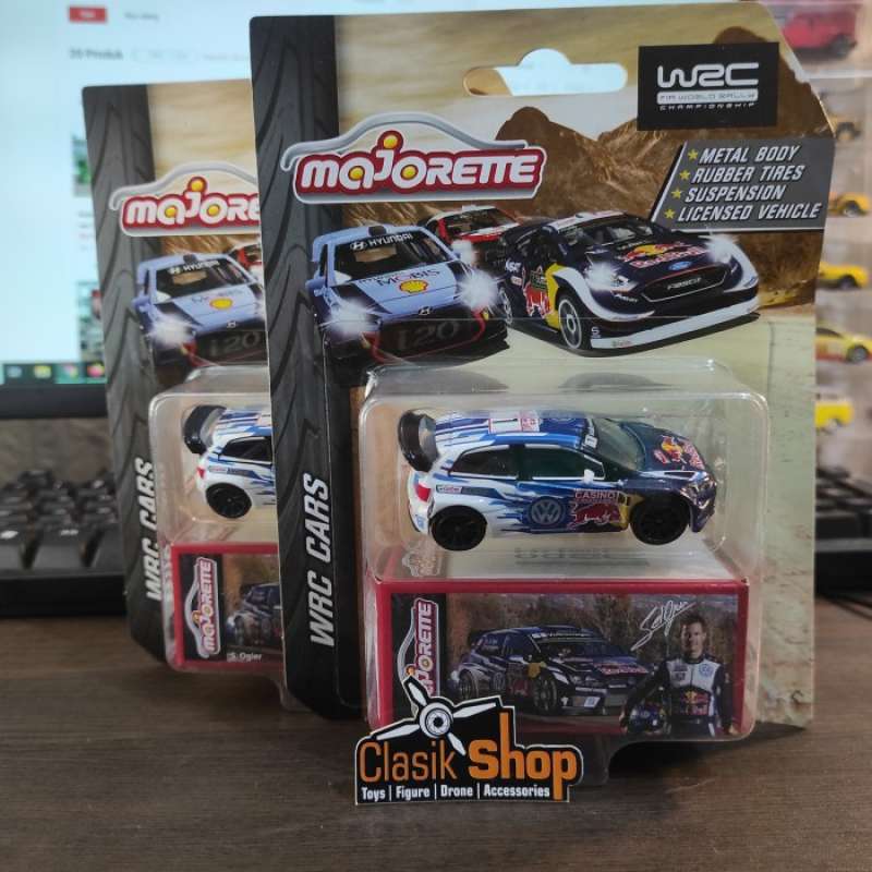 Promo Majorette Racing Cars Vw Polo R Wrc Redbull Bm Diskon 23% di ...