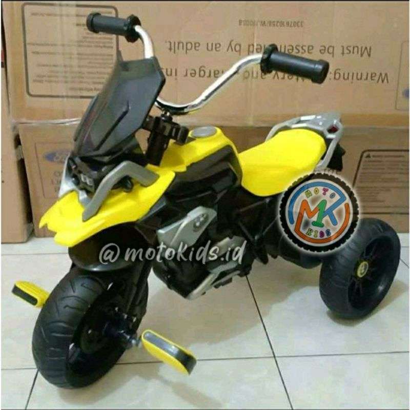 Jual MAINAN ANAK SEPEDA RODA 3 MOTORAN GOWES ANAK PMB M888A dan Motor