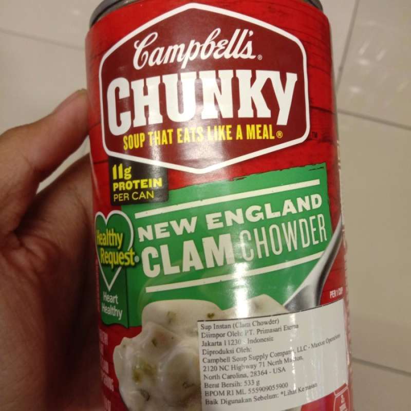 Promo campbell's Chunky clam chowder 533 gr Diskon 17 di Seller Alfa