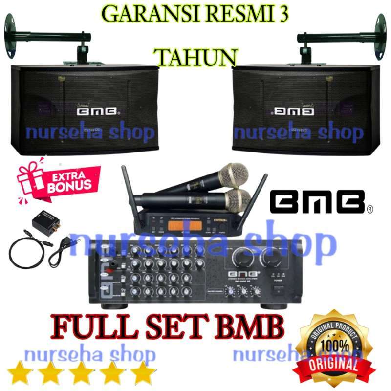Jual Paket Sound System karaoke FULL SET MEREK BMB garansi resmi 3