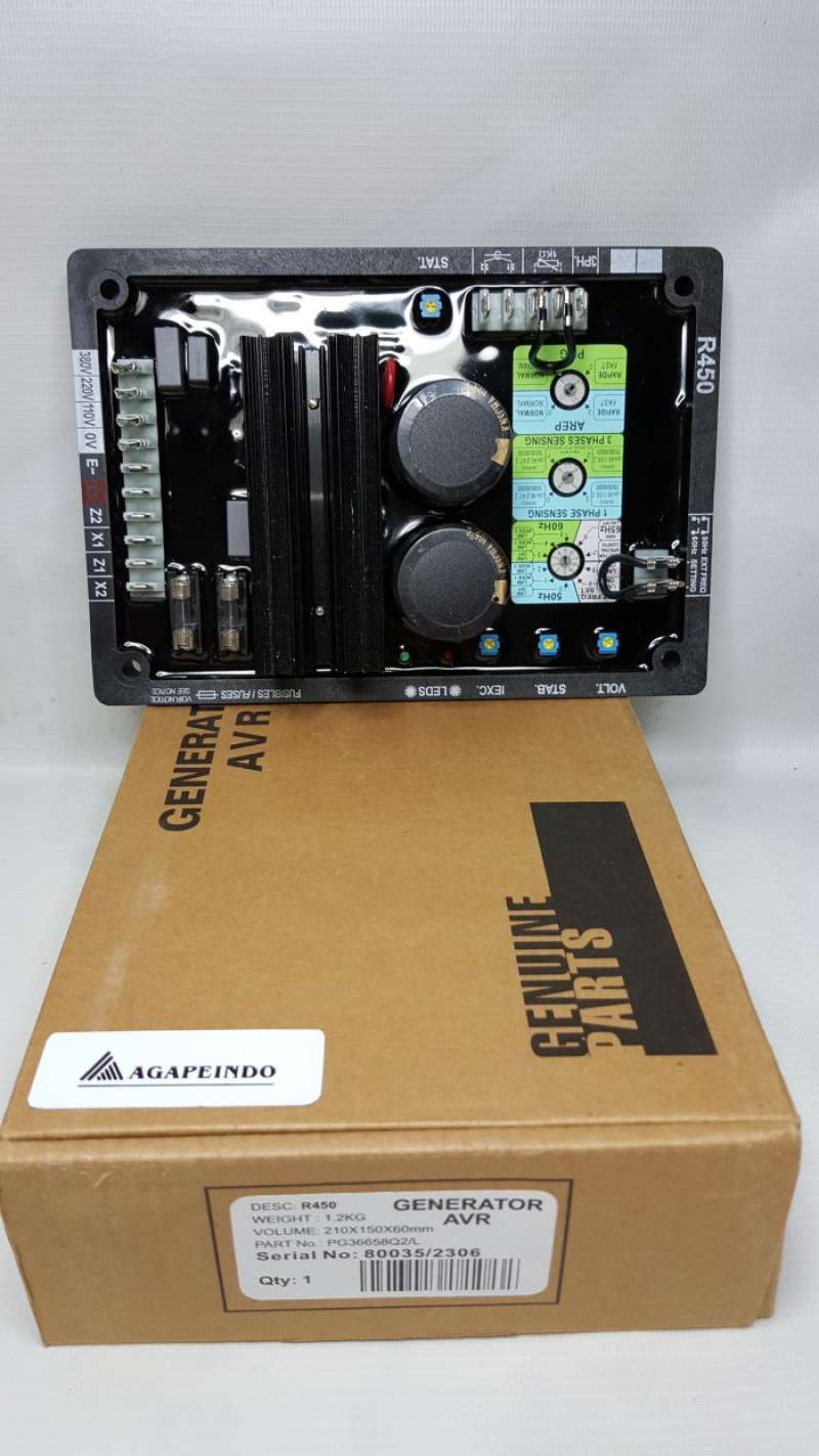 Promo Avr Genset Type R-450 / Avr Generator R-450 Diskon 23% Di Seller ...