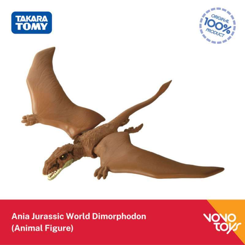 Jual Tomica Ania Jurassic World Dimorphodon Animal Figure Takara Tomy ...