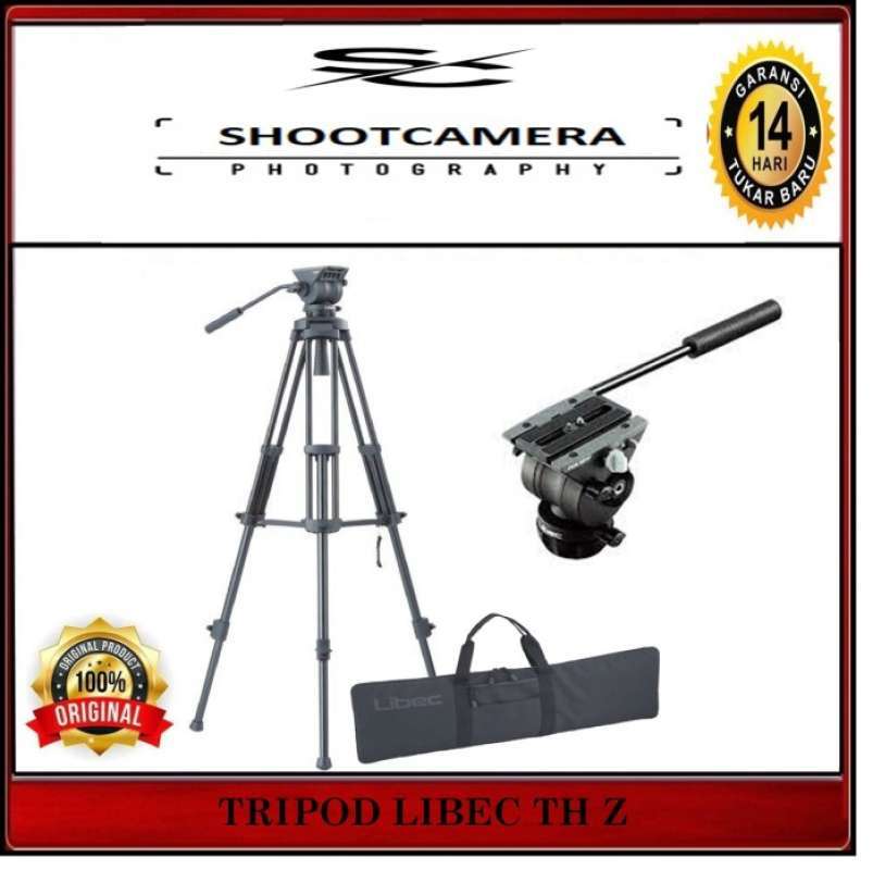 Promo Tripod Libec Th Z Libec ThZ Dual Head Profesional Diskon 23