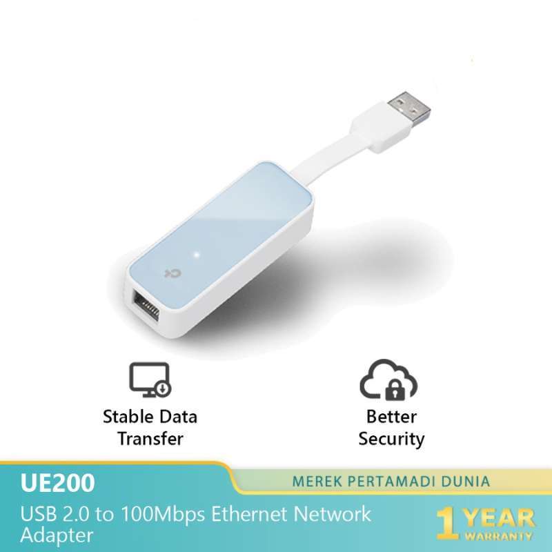 Jual TP-LINK UE200 USB 2.0 100Mbps Ethernet Network Adapter di Seller ...
