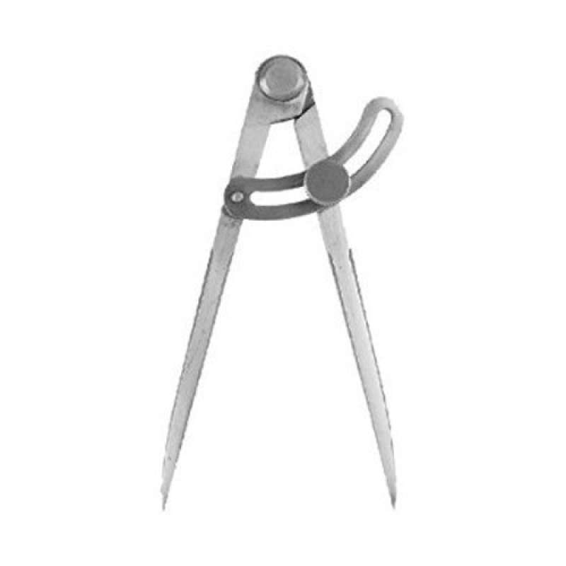 Big Horn 19251 8 Precision Compass – Pencil Holder/Divider For Marking