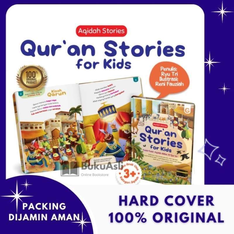 Jual Quran Stories for Kids Buku Cerita Anak Islami Hard Cover Original ...