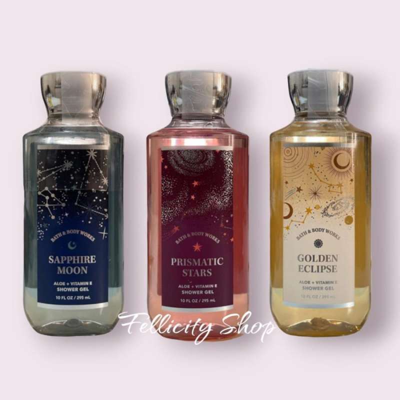 Jual Shower Gel Golden Eclipse / Prismatic Stars / Saphire Moon BBW