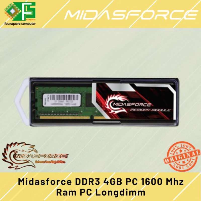 Daftar Harga RAM Midas 🔥 Original & Spesifikasi Lengkap Juli 2026