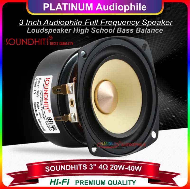 30w 3 inch 3 ohm full range bass speaker hot sale