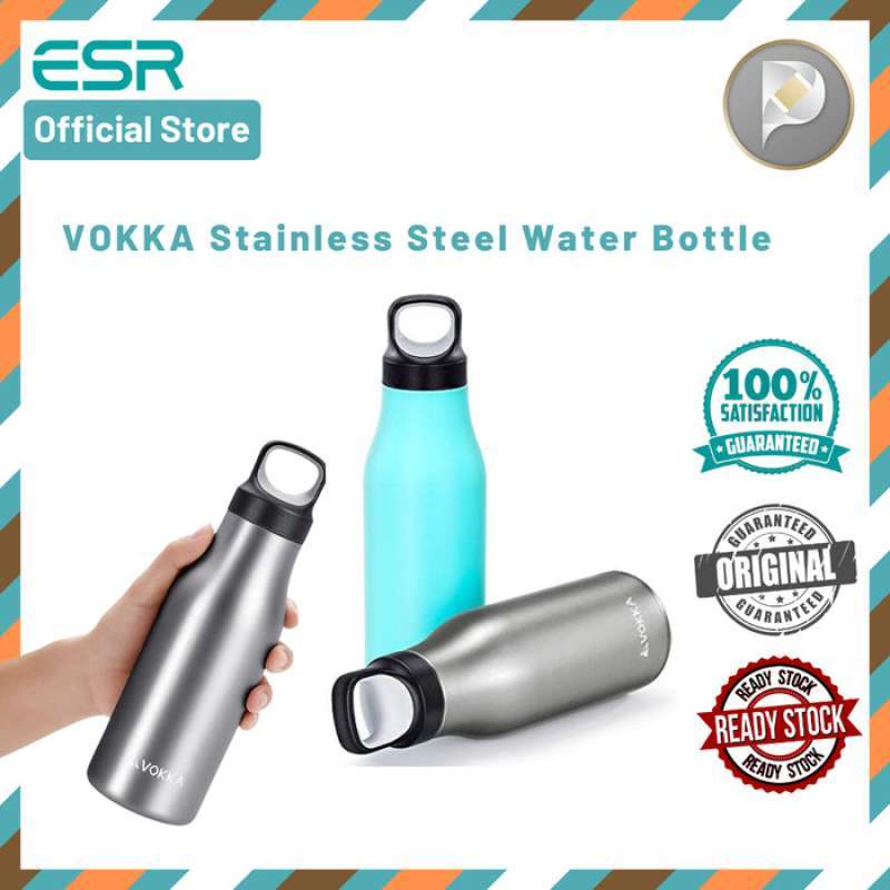 Promo ESR VOKKA STAINLESS STEEL WATER BOTTLE [450 ML] -LORENA Diskon 50 ...