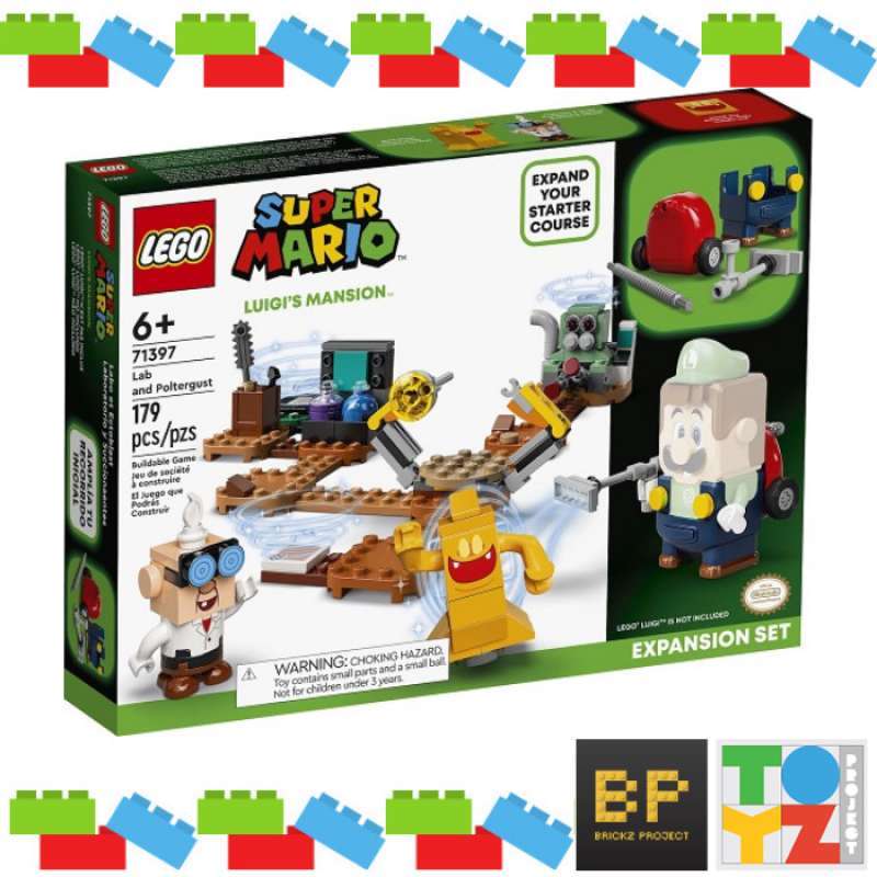 Promo Lego 71397 Super Mario Luigi's Mansion Lab And Poltergust Diskon 50% Di Seller Tocko99 