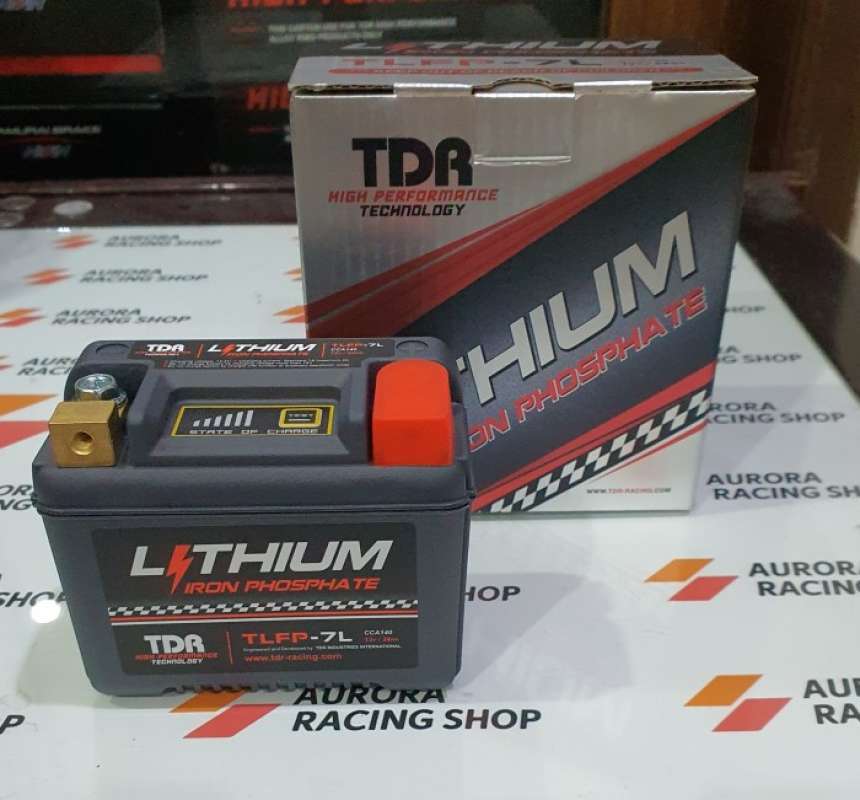 Promo Aki Motor Tdr Lithium Iron Phosphate ( Lifep04 ) Battery Tlfp