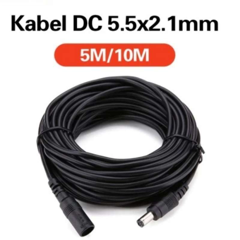 Jual Kabel Extension Dc Ektender Adapter Router Ip Camera Cctv Male ...