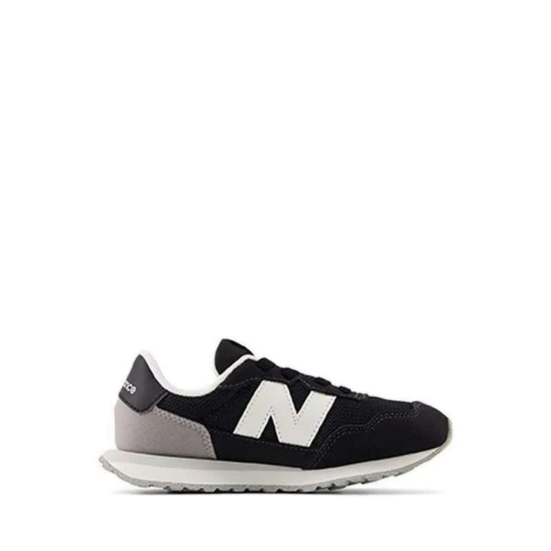 New Balance Kids 237 Boys Shoes Black (NEWPH237LBK)