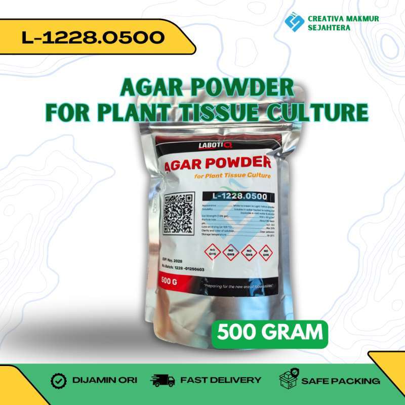 Jual Agar Powder Plant Tissue Culture / Agar Lab, 500 Gr | Labotiq Di  Seller Labindo - Ciomas, Kab. Bogor | Blibli