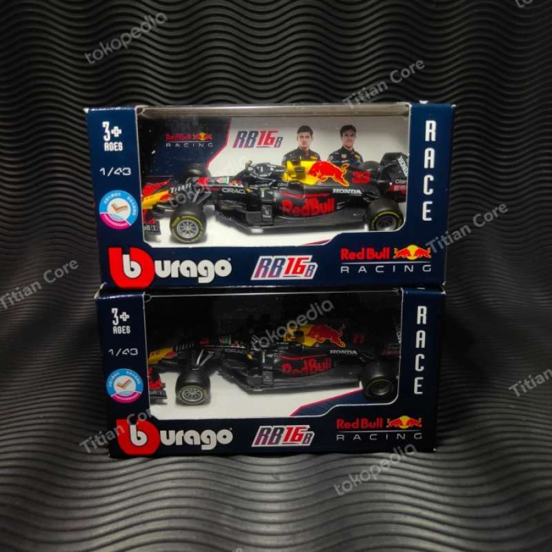Promo Diecast Mobil F1 Formula 1 Red Bull Rb16B 2021 1:43 Bburago ...