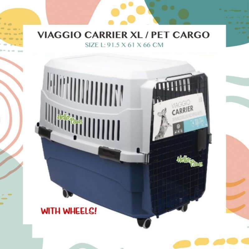 Jual Viaggio Travel Cargo Xl / Pet Carrier Kandang Hewan Travel