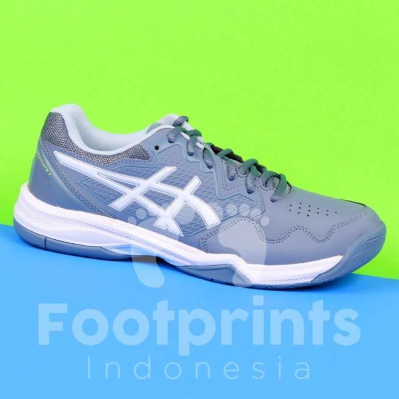 Jual Footprints Indonesia Sepatu Tenis Asics Gel Dedicate 7 Steel Blue ...