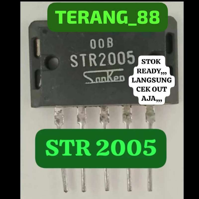 Jual STR2005 STR 2005 IC TRANSISTOR TR MOSFET FET POWER AUDIO di Seller