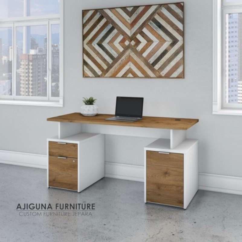 Promo Meja Kerja Meja Kantor Desain Modern | Office Desk Diskon 17% di