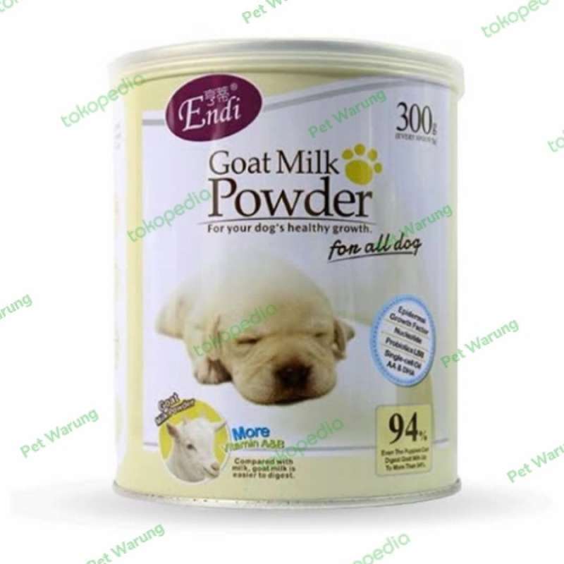 Jual Endi Goat Milk Powder 300g For All Dogs Susu Anjing Di Seller