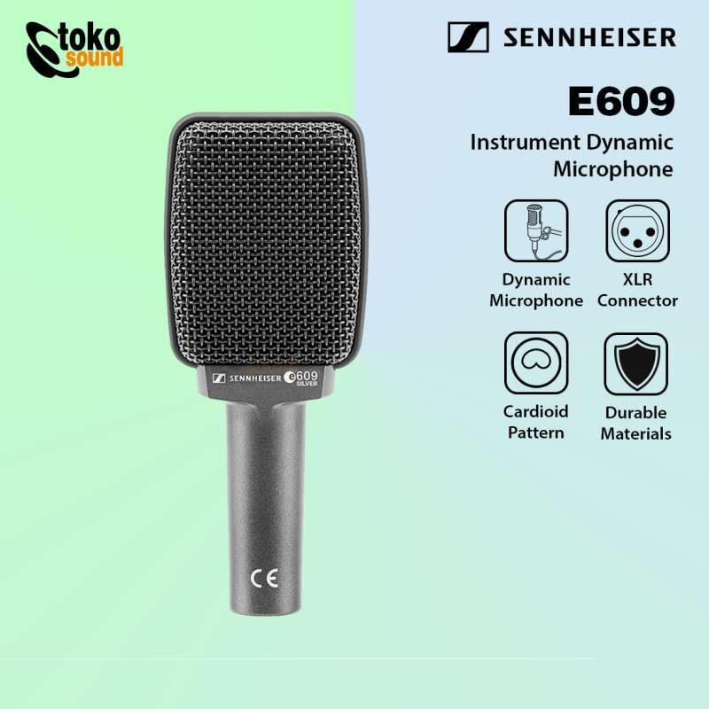 E609 Pattern Jual Sennheiser E609 Silver - Dynamic Microphone Original Sku: - Di ...