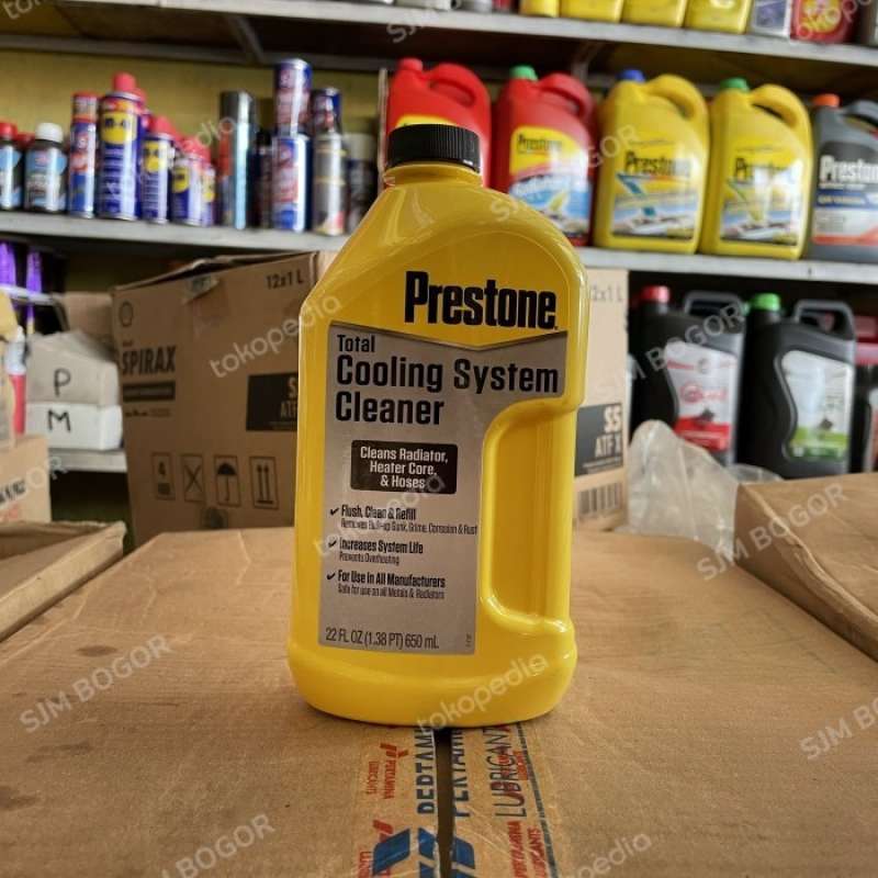 Promo Prestone Total Cooling System Cleaner (Radiator Flush) 650ml