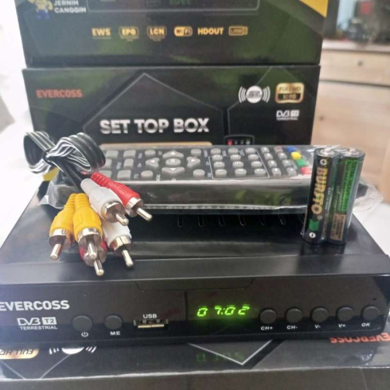 Jual Set TOP BOX TV TABUNG jadi DIGITAL di Seller 17 Store Petojo