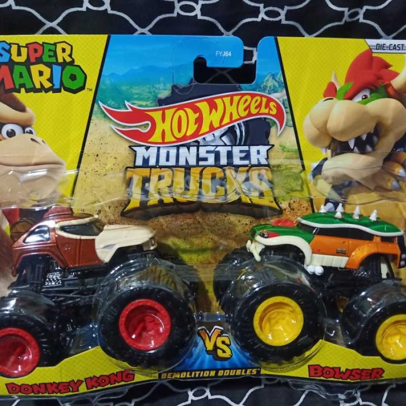 Jual Donkey Kong vs Bowser Super Mario Monster Trucks di Seller Andalas